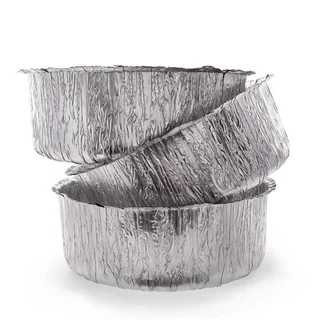 6 cuencos desechables aluminio Cobb Premier barbacoa cenizas verduras