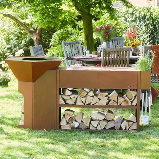 Adaptador Premium de Acero Corten para Brasero Nestor & Buddy