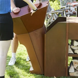 Adaptador Premium de Acero Corten para Brasero Nestor & Buddy