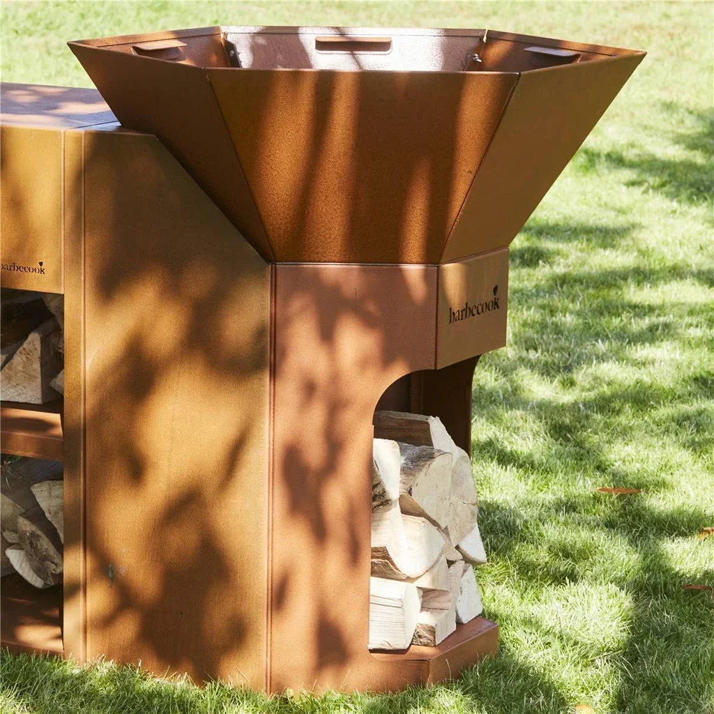 Adaptador Premium de Acero Corten para Brasero Nestor & Buddy