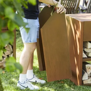 Adaptador Premium de Acero Corten para Brasero Nestor & Buddy