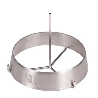 Anello Griglia Acciaio Inox Steven Raichlen Punta Precisione Frutta Verdura BBQ