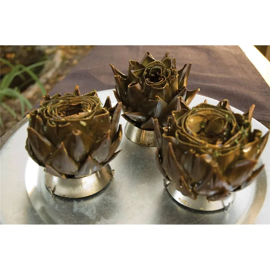 Anillo Parrilla Acero Inoxidable Steven Raichlen Punta Precisión Frutas Verduras BBQ