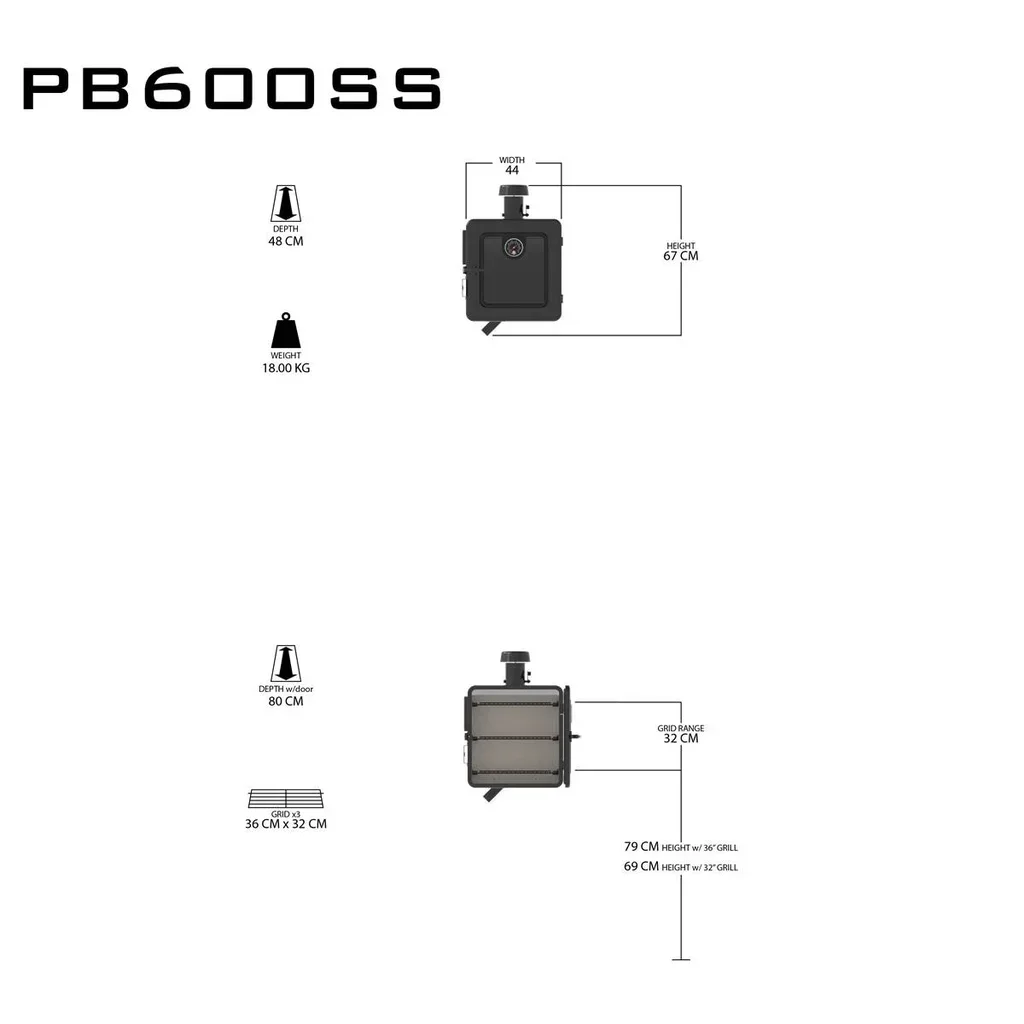 Armario Ahumador Lateral Navigator Pit Boss - Almacenamiento de Tabaco