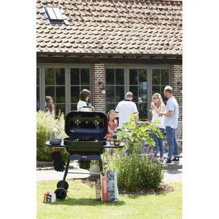 Barbecook Magnus Premium Barbacoa de Carbón - Parrilla de Hierro Fundido para 14 Personas