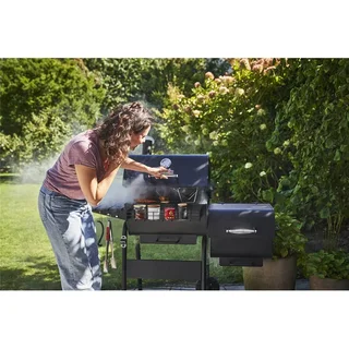 Barbacoa de carbón Char-Broil CharCoal M portátil para jardín terraza exterior