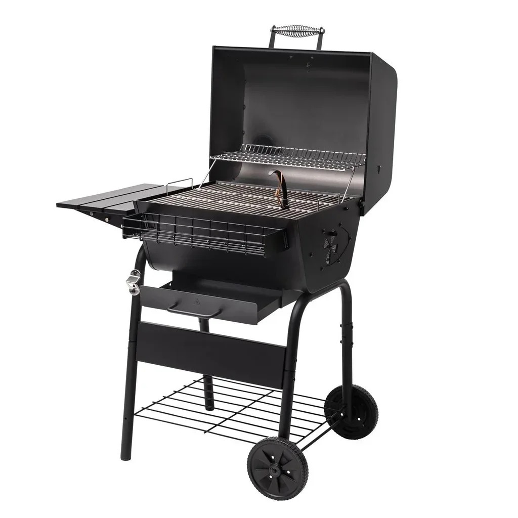 Barbacoa de carbón Char-Broil CharCoal M portátil para jardín terraza exterior