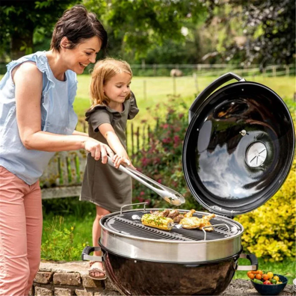 Barbacoa Carbón Napoleon PRO 22K Parrilla Redonda Premium Hierro Fundido Esmaltado WAVE 57 cm