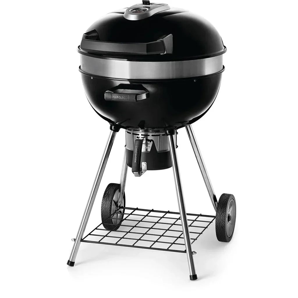 Barbacoa Carbón Napoleon PRO 22K Parrilla Redonda Premium Hierro Fundido Esmaltado WAVE 57 cm