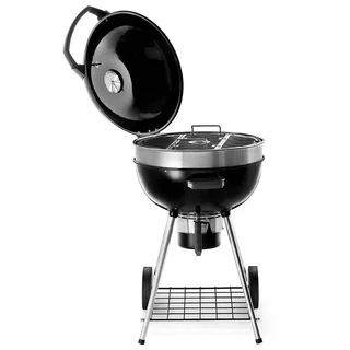 Barbacoa Carbón Napoleon PRO 22K Parrilla Redonda Premium Hierro Fundido Esmaltado WAVE 57 cm
