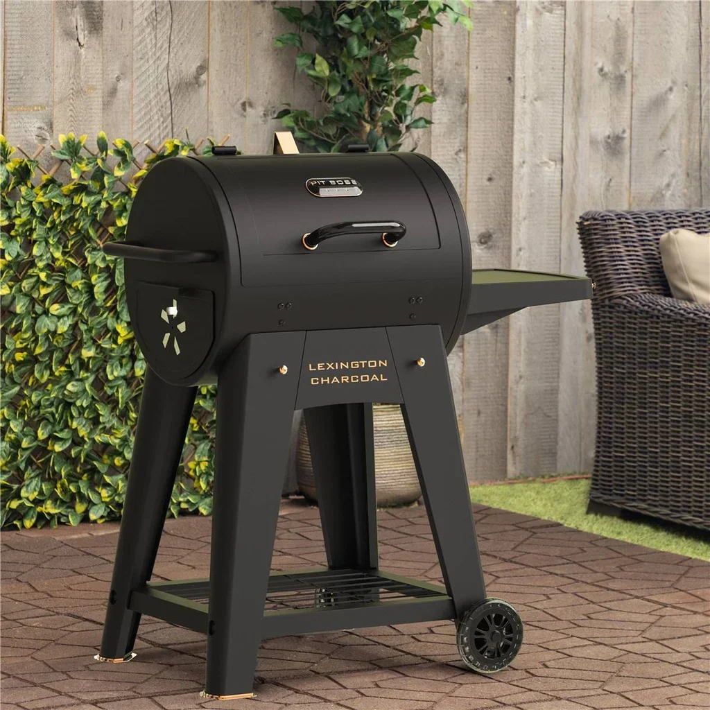 Barbacoa de Carbón Pit Boss Onyx Lexington 3503 cm² Portátil Negro Mate