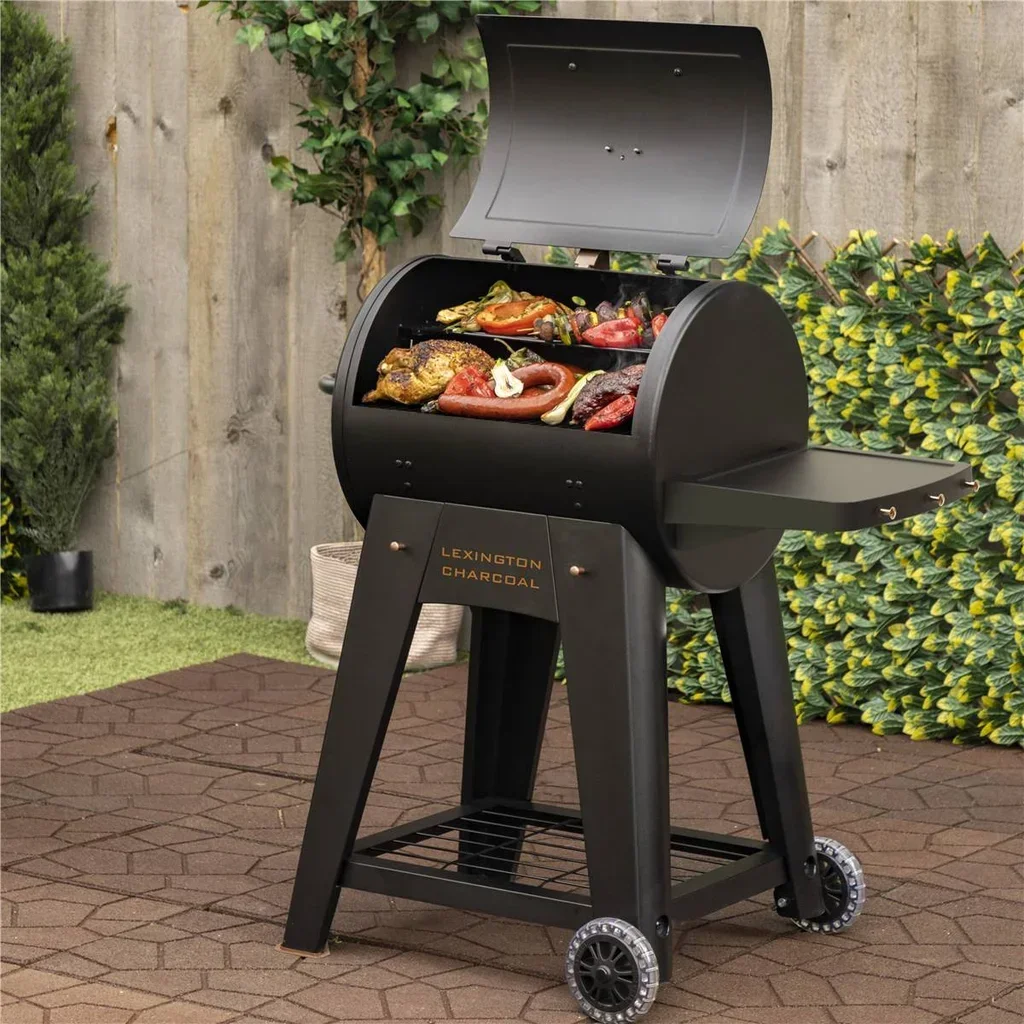 Barbacoa de Carbón Pit Boss Onyx Lexington 3503 cm² Portátil Negro Mate