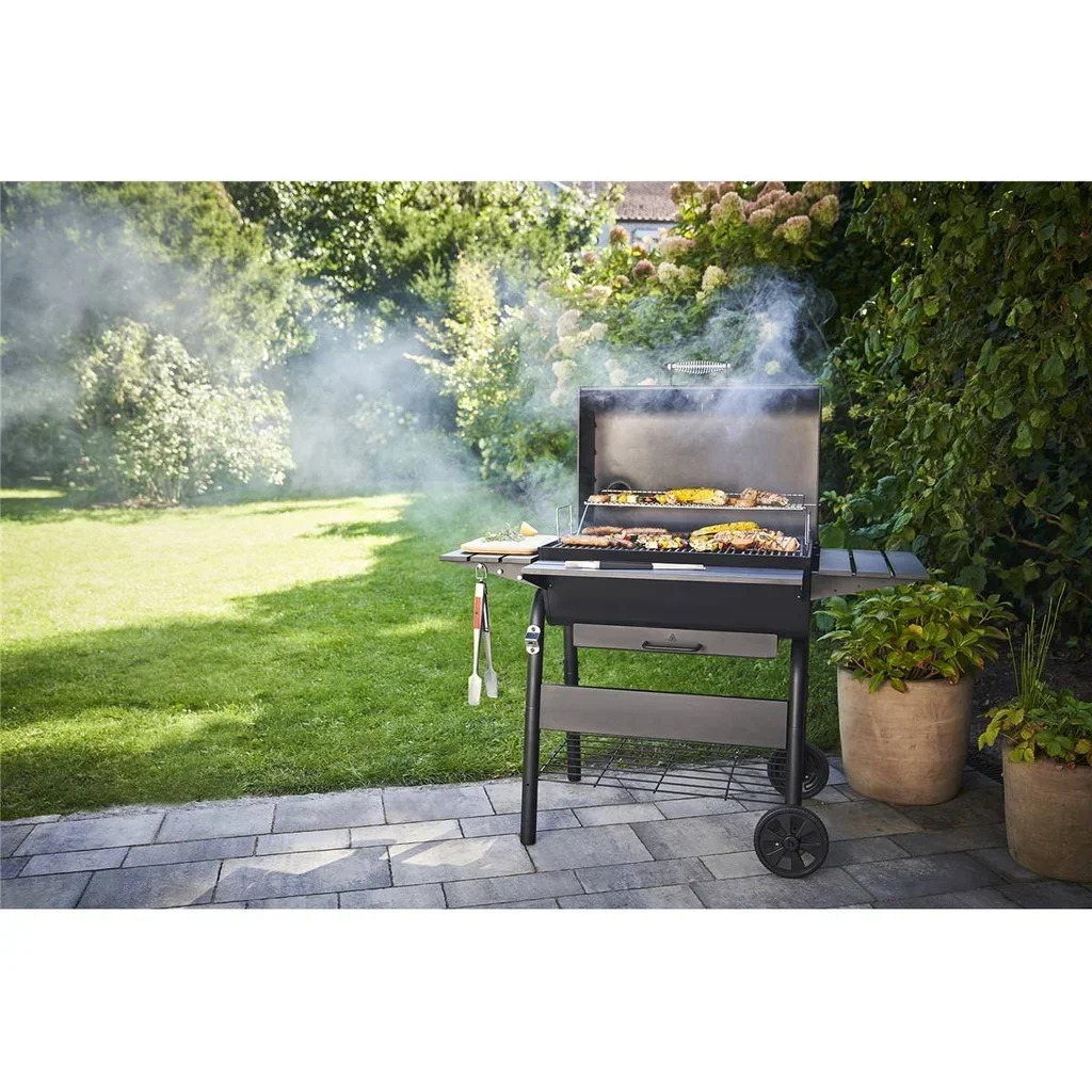 Barbacoa de carbón Char-Broil CharCoal L gran capacidad 2024