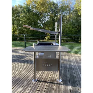 Barbacoa Carbón Acero Inoxidable 304 Premium Barks N°5 - 60x48cm 12 Personas