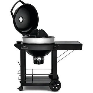 Barbacoa de carbón Napoleon Kettle PRO 57 cm con carrito y parrillas de hierro fundido WAVE