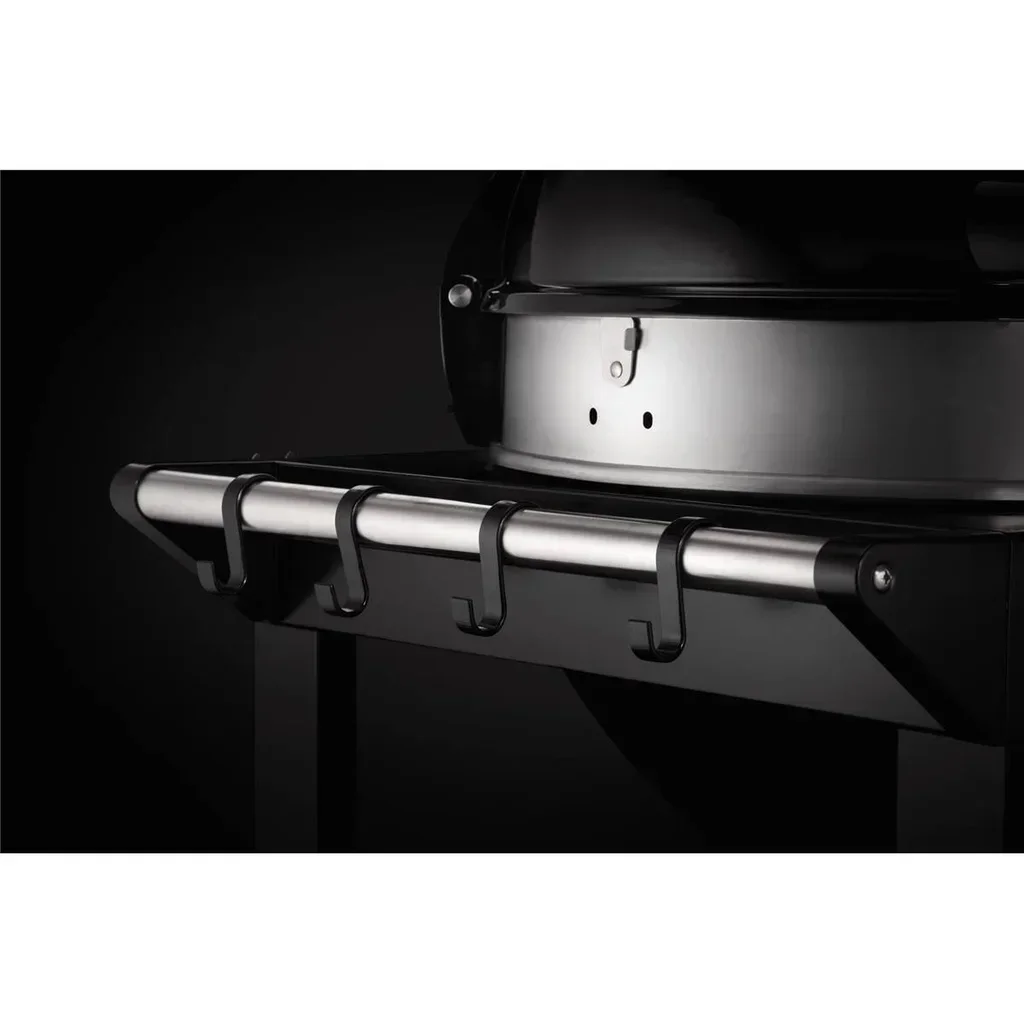 Barbacoa de carbón Napoleon Kettle PRO 57 cm con carrito y parrillas de hierro fundido WAVE