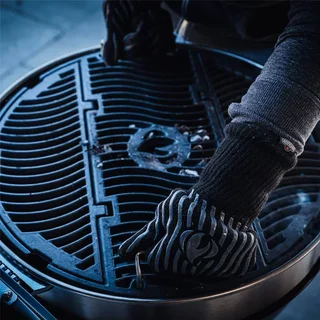 Barbacoa carbón Napoleon Kettle PRO Phantom Ø57 cm negro mate con plancha