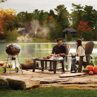 Barbacoa Carbón Napoleon Rodeo Ø57 cm Redonda Móvil