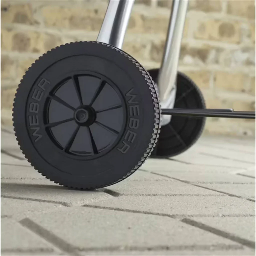 Barbacoa de carbón Weber Kettle 47 cm compacta para asar