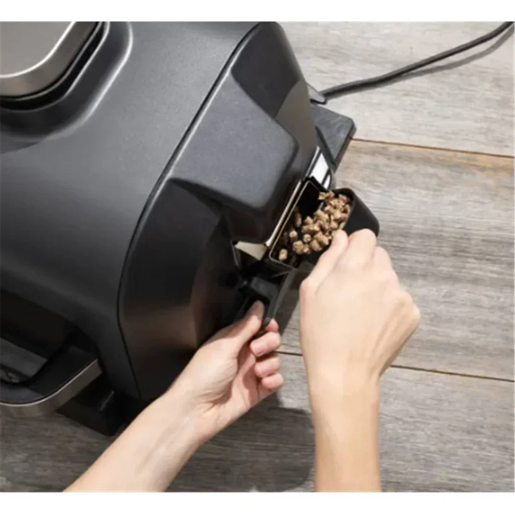 Barbacoa eléctrica ahumador Ninja Woodfire XL 7 en 1 parrilla exterior 45x31 cm