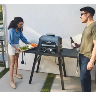 Barbacoa eléctrica 7 en 1 Ninja Woodfire XL ProConnect con ahumador integrado