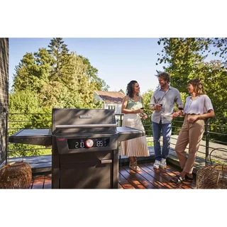 Char-Broil Evolve Smart Electric BBQ Grill with Digital Display and Meat Probes