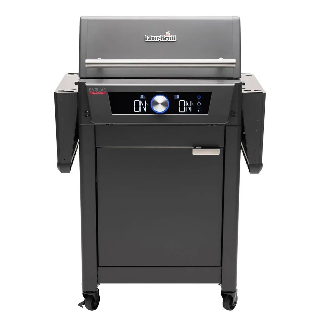 Char-Broil Evolve Smart Electric BBQ Grill with Digital Display and Meat Probes
