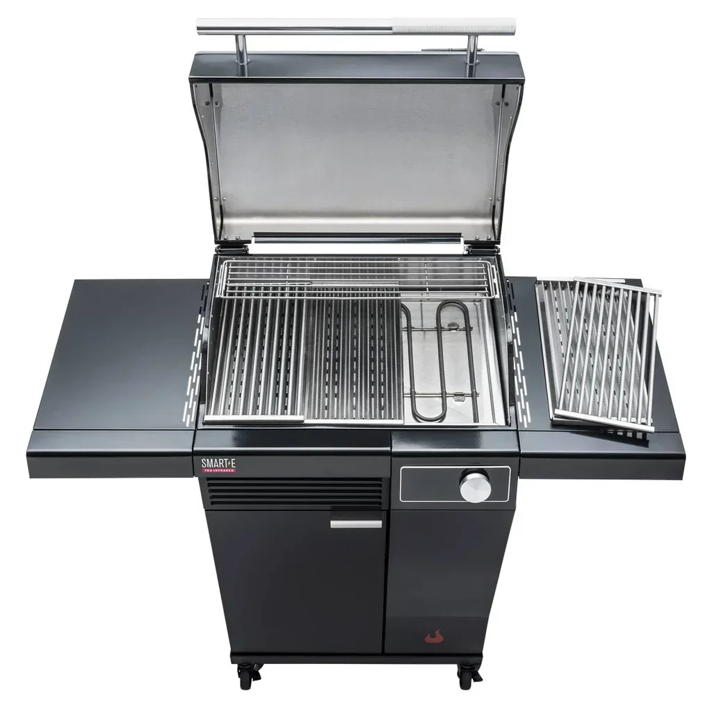 Barbacoa Eléctrica Char-Broil SMART-E TRU-INFRARED 2400W | Grill BBQ Exterior con Tecnología Infrarroja