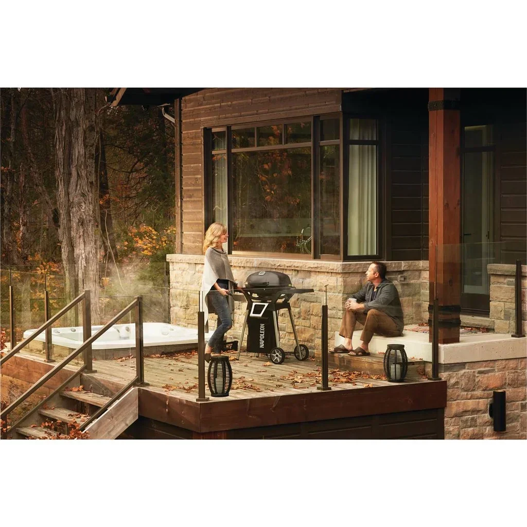 Barbacoa Eléctrica Portátil Napoleon TravelQ Pro 285E Compacta 2200W