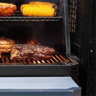 Barbacoa ahumador de carbón conectada Gravity Series 800 - 2 en 1 parrilla y smoker 5160 cm²