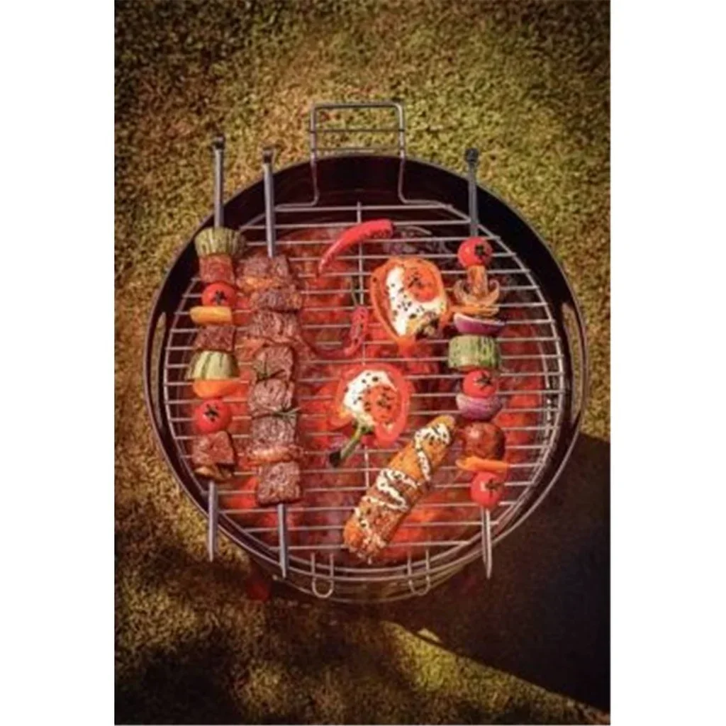 Barbacoa de Carbón Barril Churrasco Acero Inoxidable Tramontina TCP 400 Premium