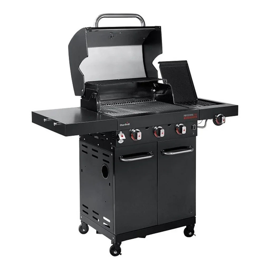 Barbacoa gas 3 quemadores Char-Broil Professional CORE B3 acero inoxidable