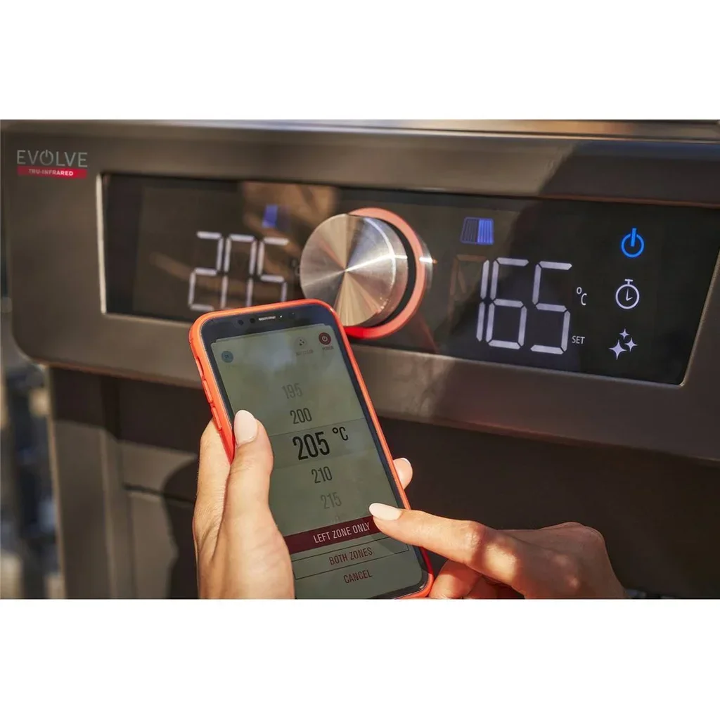 Barbacoa a gas Char-Broil Evolve TRU-INFRARED de doble zona conectada