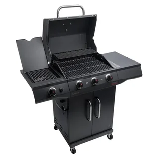 Barbacoa Gas Char-Broil Performance POWER EDITION 3 Quemadores Negro Acero Inoxidable