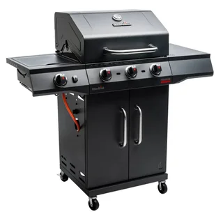 Barbacoa Gas Char-Broil Performance POWER EDITION 3 Quemadores Negro Acero Inoxidable