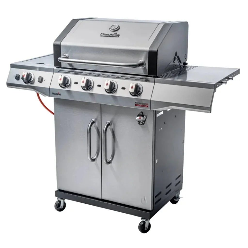Barbacoa a Gas Char-Broil Performance PRO S4 – 4 Quemadores de Acero Inoxidable TRU-INFRARED