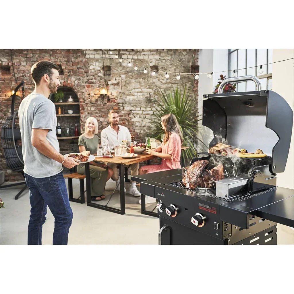Barbacoa de Gas Char-Broil Professional CORE B2 – 2 Quemadores Infrarrojos