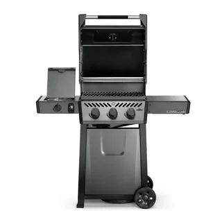 Barbecue a gas Napoleon Freestyle 365 3 bruciatori acciaio inox fornello integrato