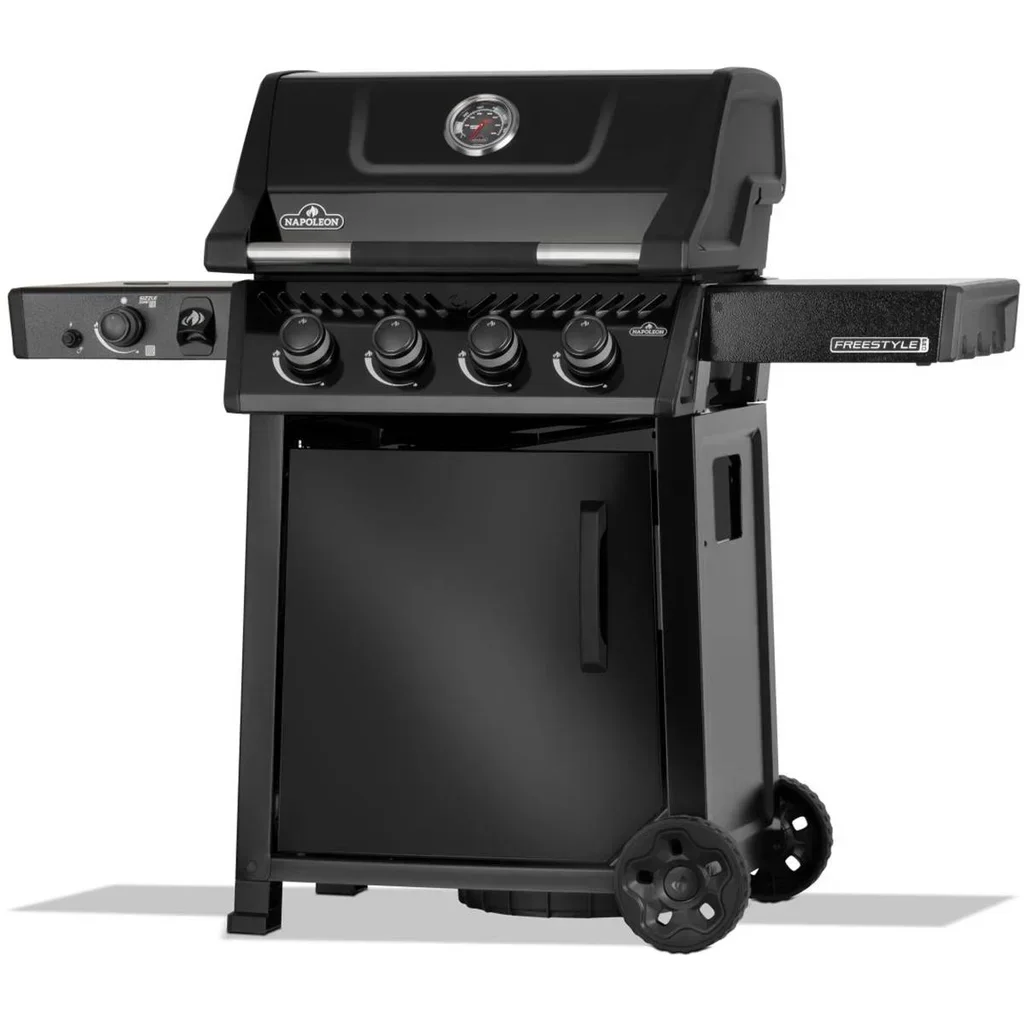 Barbacoa Gas Napoleon Freestyle PRO 425 SIB Negro 4 Quemadores Sizzle Zone
