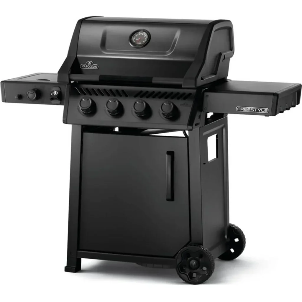 Barbacoa Gas Napoleon Phantom Freestyle PRO 425 Negro Mate 4 Quemadores Zona Sizzle