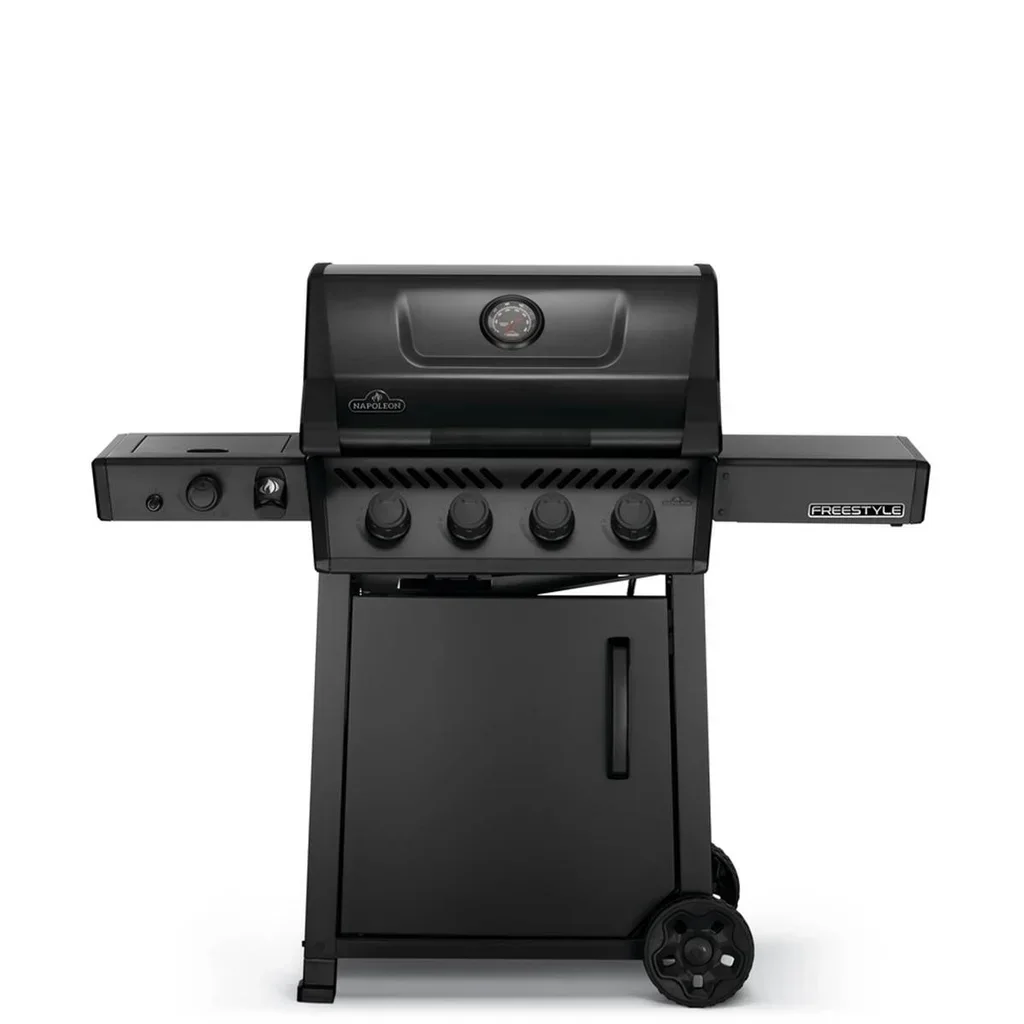Barbacoa Gas Napoleon Phantom Freestyle PRO 425 Negro Mate 4 Quemadores Zona Sizzle