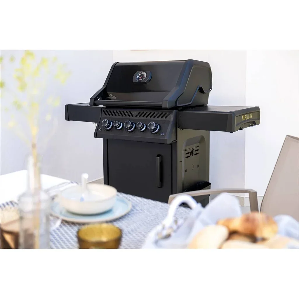 Barbacoa Gas Napoleon Phantom Rogue SE 425 Negro 3 Quemadores Acero Inoxidable