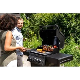 Barbacoa Gas Napoleon Phantom Rogue SE 425 Negro 3 Quemadores Acero Inoxidable