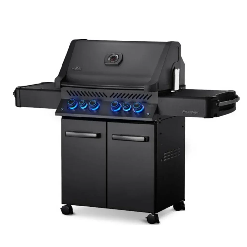 Barbacoa de Gas Napoleon Prestige 500 Phantom Negro – Edición Limitada