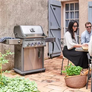 Barbacoa Gas Napoleon Rogue PRO-S 425 RSIB Acero Inoxidable 4 Quemadores + Quemador Lateral