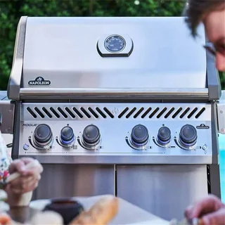 Barbacoa Gas Napoleon Rogue PRO-S 525 RSIB Acero Inoxidable 5 Quemadores con Asador