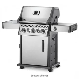 Barbacoa Gas Napoleon Rogue SE 425 Acero Inoxidable 3 Quemadores Premium Infrarrojo
