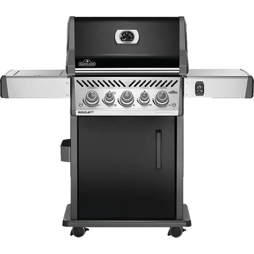 Barbacoa Gas Napoleon Rogue SE 425 Negro 3 Quemadores Acero Inoxidable