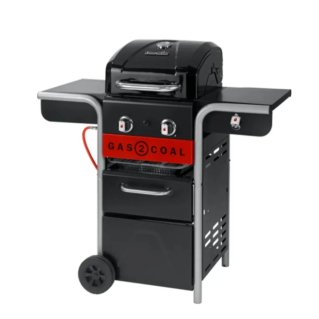 Barbacoa híbrida Char-Broil GAS2COAL 2.0 210 gas y carbón 2 quemadores