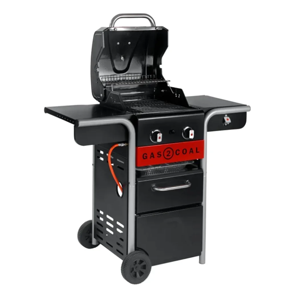 Barbacoa híbrida Char-Broil GAS2COAL 2.0 210 gas y carbón 2 quemadores